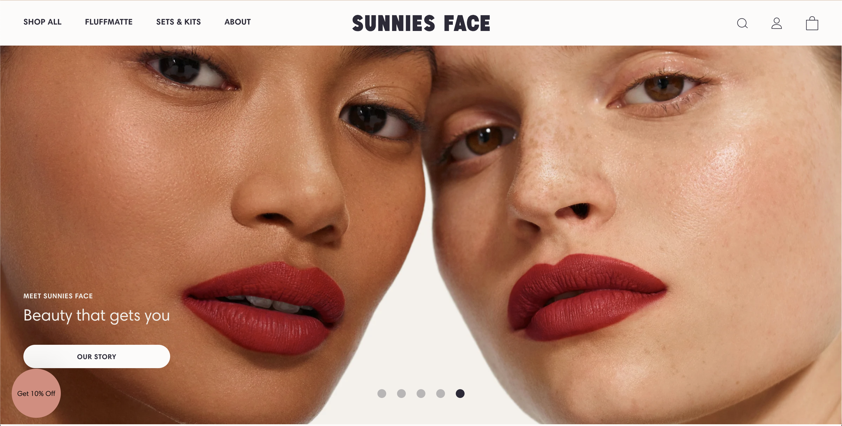 Sunnies Face Homepage Carousel