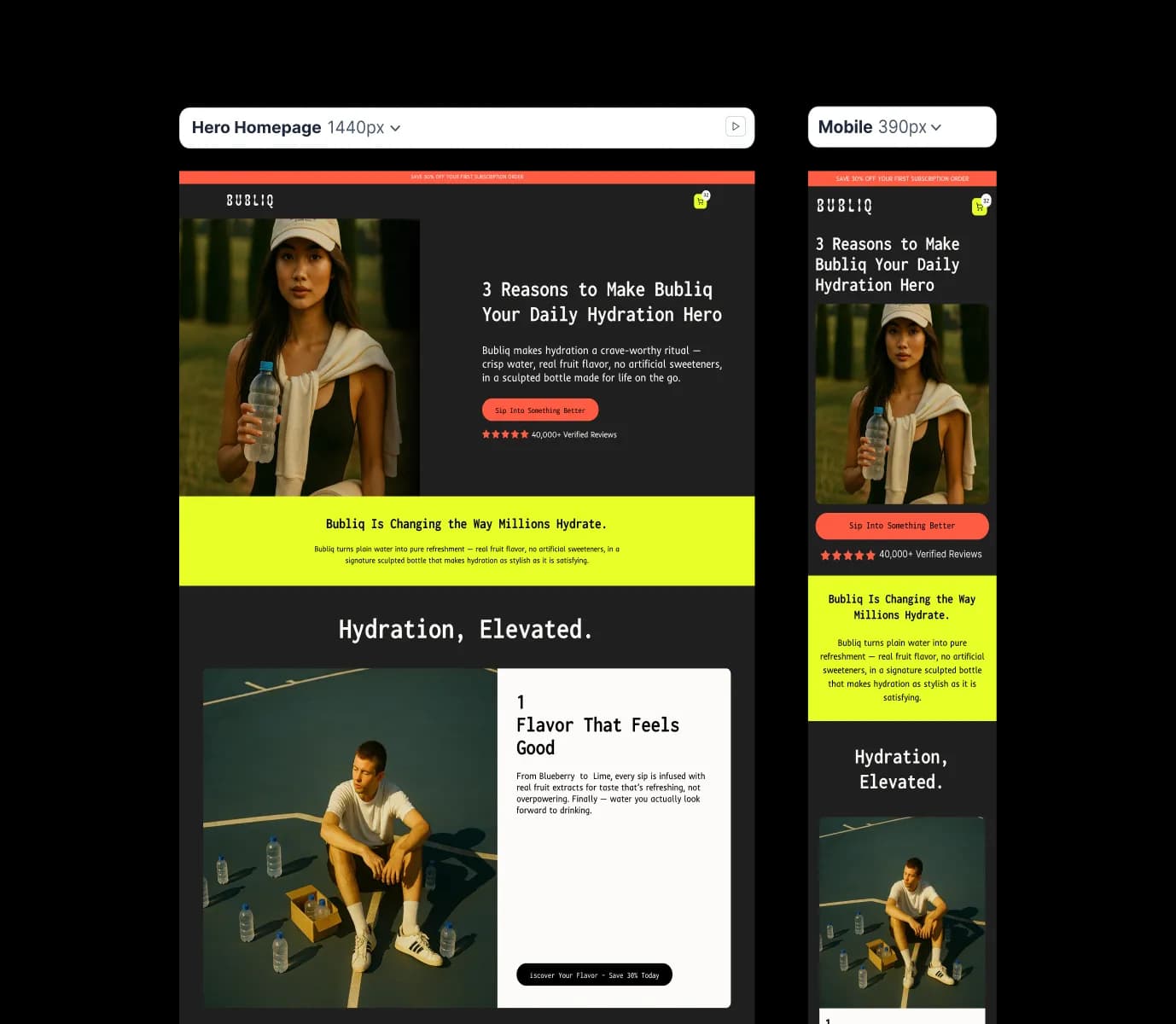 Replo theme builder mobile responsive pages