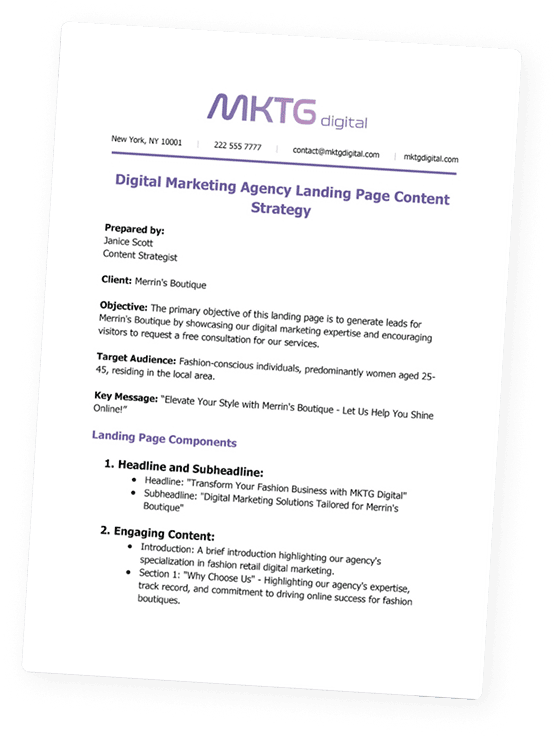 Strategy Brief