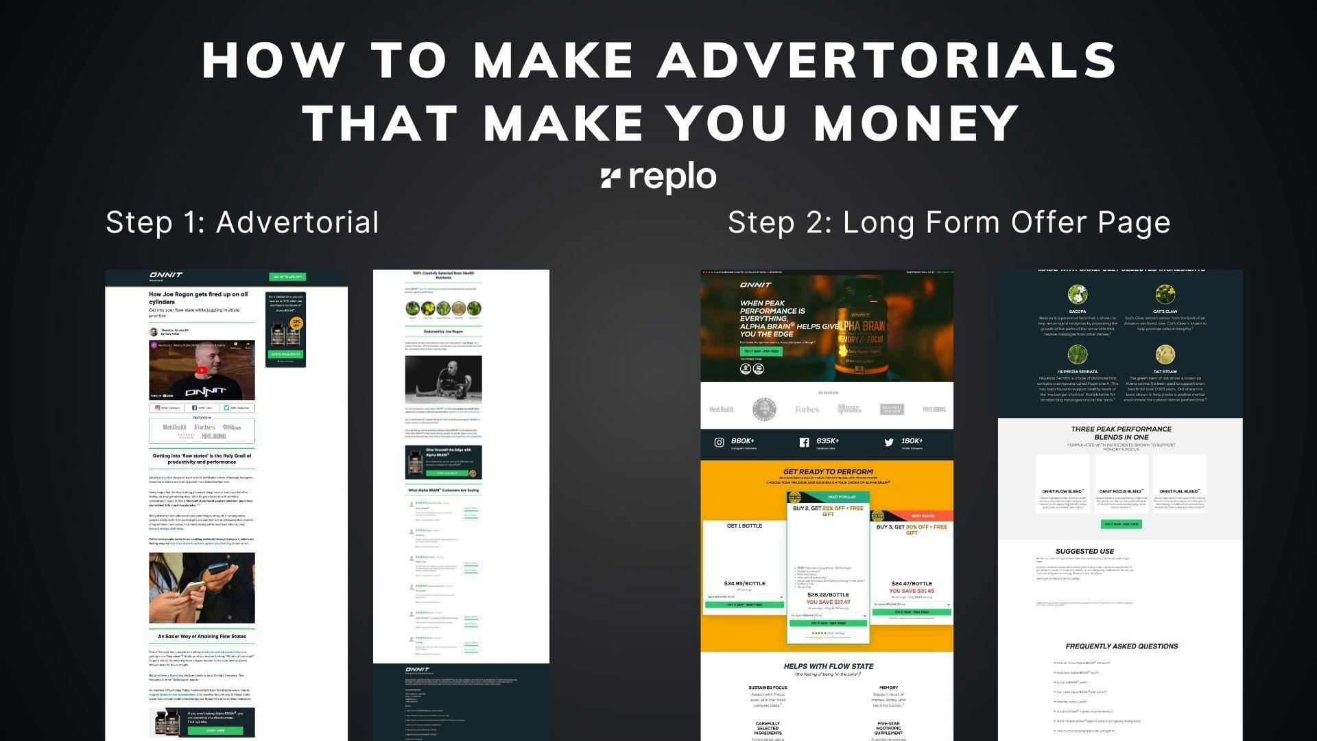 How To Make Advertorials That Make You Money: A Guide For Health, Wellness, and Supplement Companies