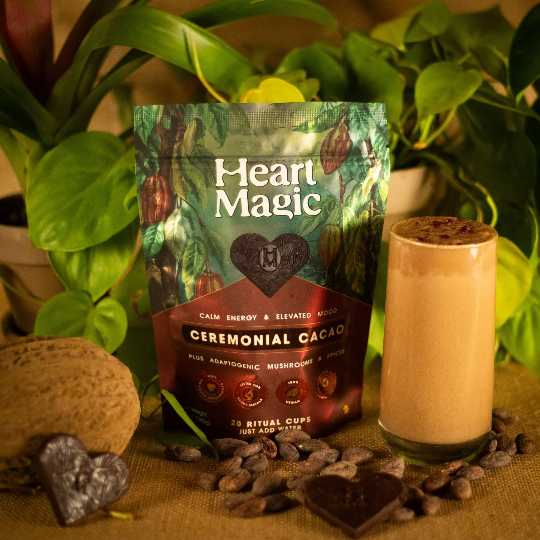 Heart Magic Cacao ceremonial cacao product